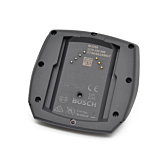 Vista trasera del ciclocomputador Bosch Intuvia. La conexión del display está claramente resaltada.