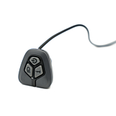 Primer plano del interruptor del Bafang DP C18 CANBUS.
