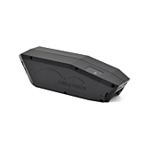 Vista lateral oblicua de la batería de bicicleta Bosch Powerpack 360 Performance/Active cuadro E-Bike Vision.
