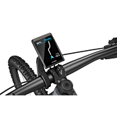 El Bosch Kiox 500 montado en una bicicleta eléctrica. Aquí puedes ver la función de navegación de la pantalla del Bosch Kiox 500.