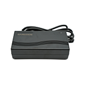 Vista lateral del cargador compatible Gazelle Impulse 42V 3A con conector Rosenberger.