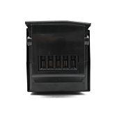 Imagen clara del conector de la bicicleta de la batería compatible Impulse 36V 14.5Ah producida por EYXON.