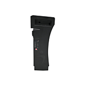 Vista superior de la batería compatible Impulse 36V 14.5Ah producida por EYXON. El indicador de batería es claramente visible.