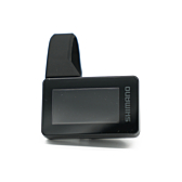 Vista frontal del Shimano Steps SC-EN600 con la pantalla claramente visible.
