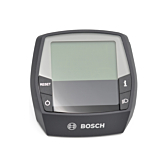 Vista frontal del ciclocomputador Bosch Intuvia, la pantalla y los botones del display son bien visibles.