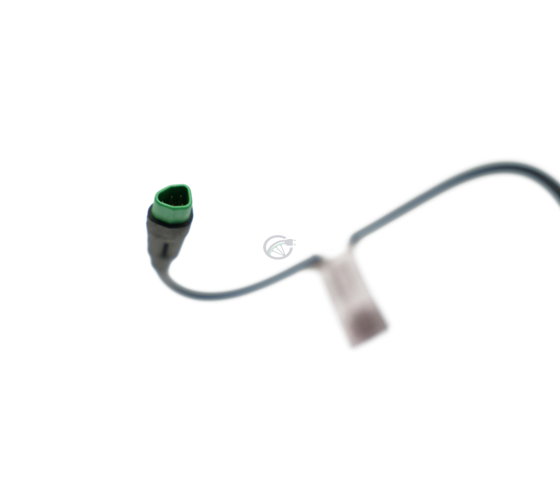 Primer plano de la conexión del Bafang DP C18 CANBUS.
