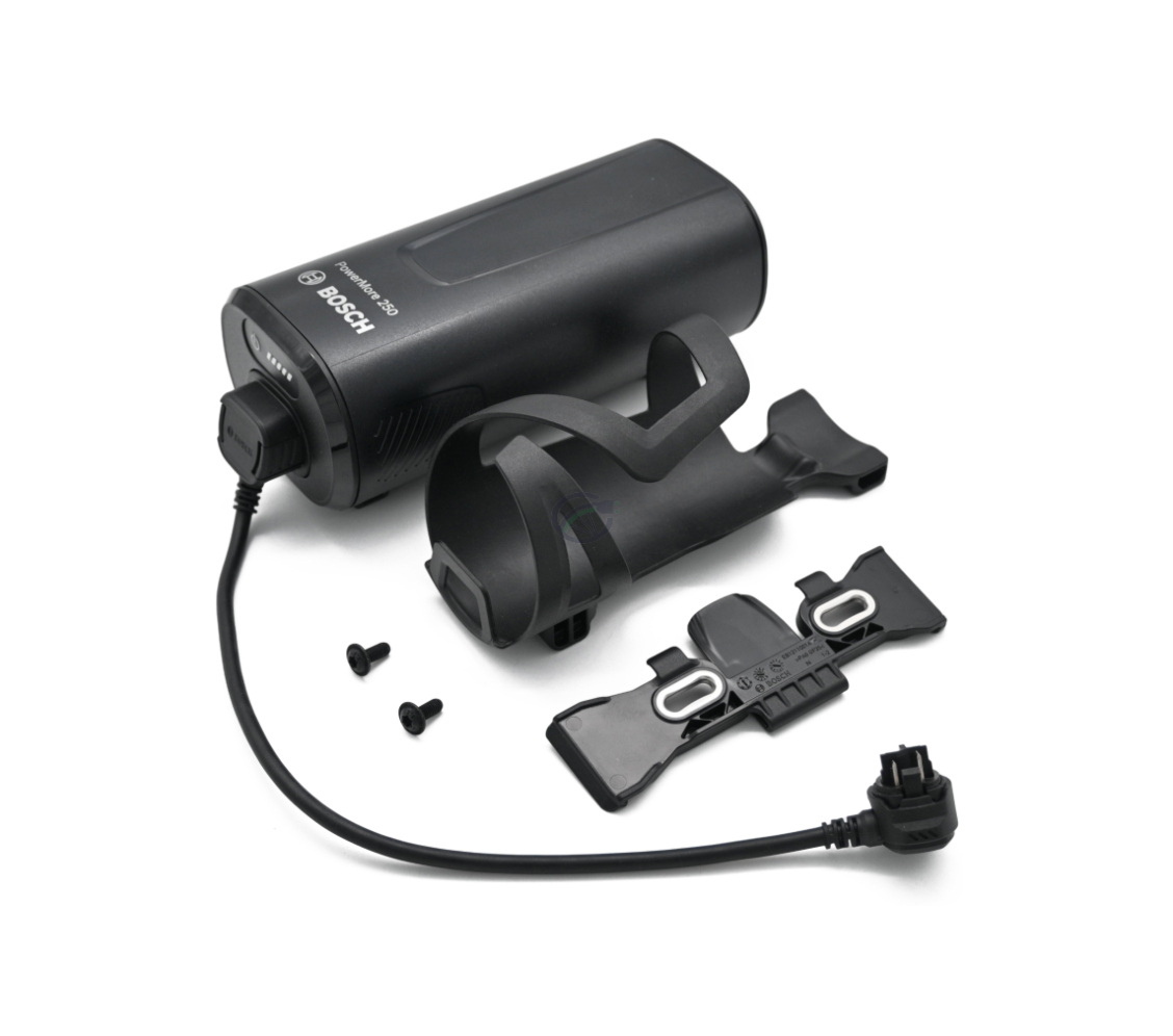Bosch PowerMore 250 Range Extender con sistema de fijación y cable conectado de 300 mm