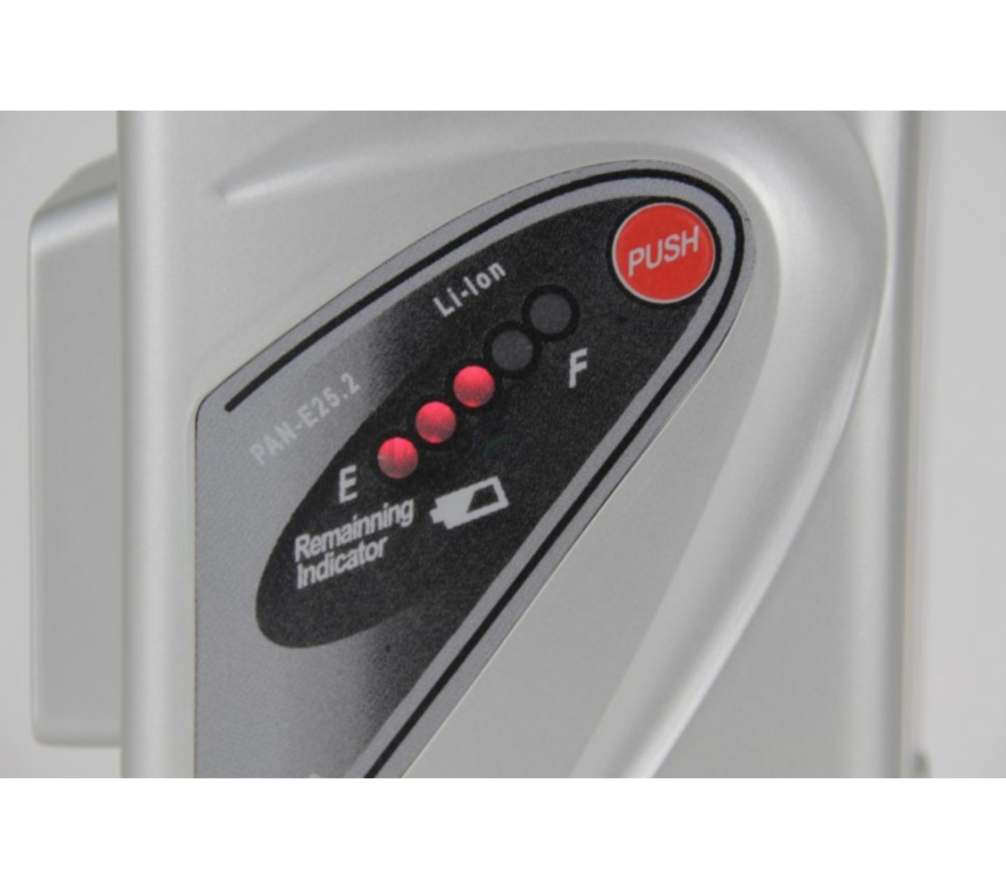Batterij indicatie Panasonic 26V 18Ah vervangende fietsaccu