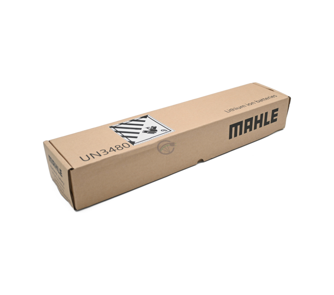 Caja en la que se entrega la batería para bicicleta Mahle X35 B1-D Smart