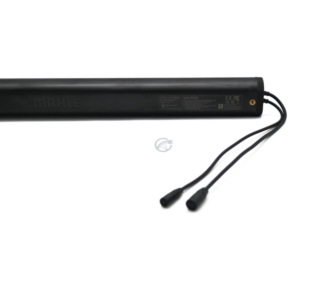 Dos de los cables de la batería para bicicleta Mahle X35 B1-D Smart