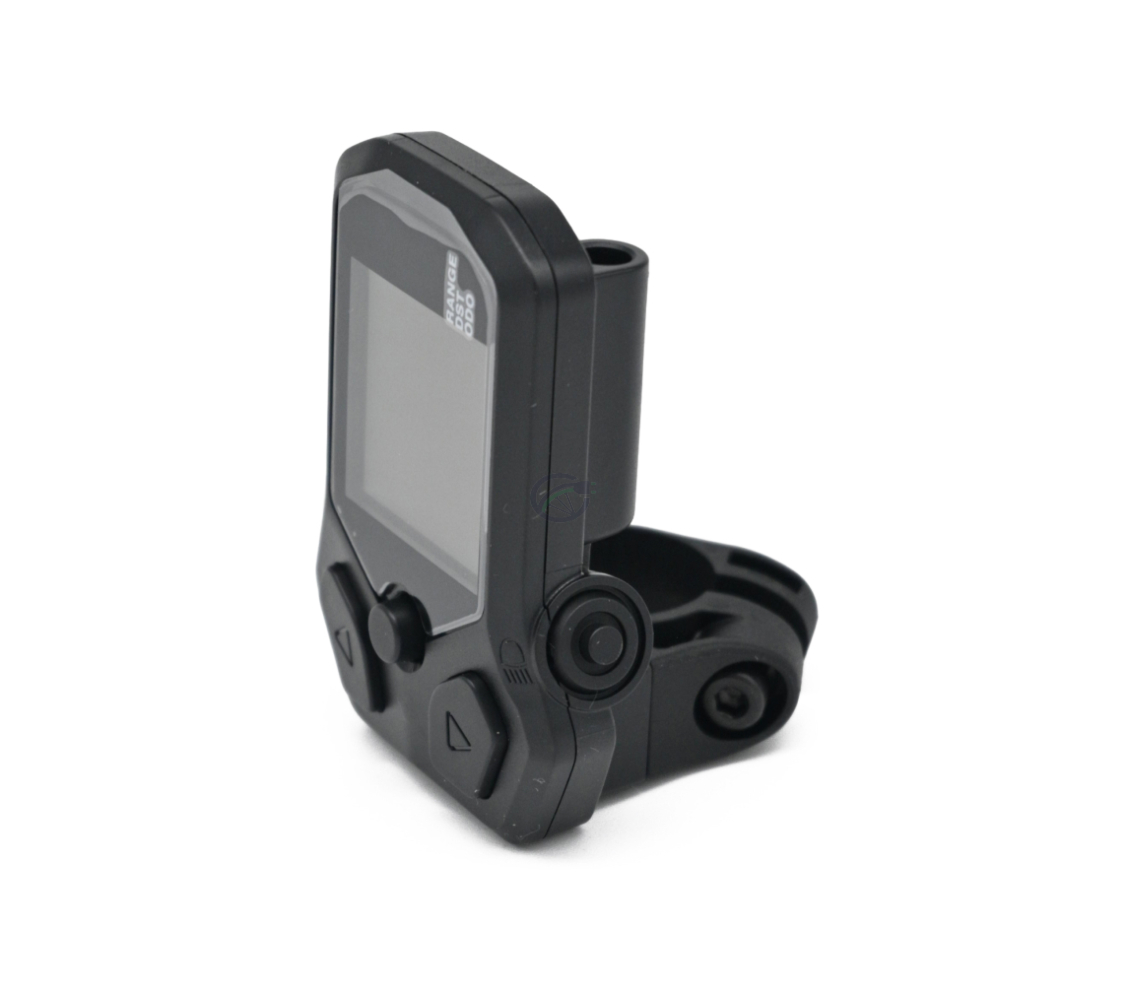 El ciclocomputador Shimano Steps display SC-E5000 de lado.