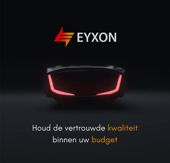 imagen de una pila Eyxon y el logotipo eyxon, con el texto 