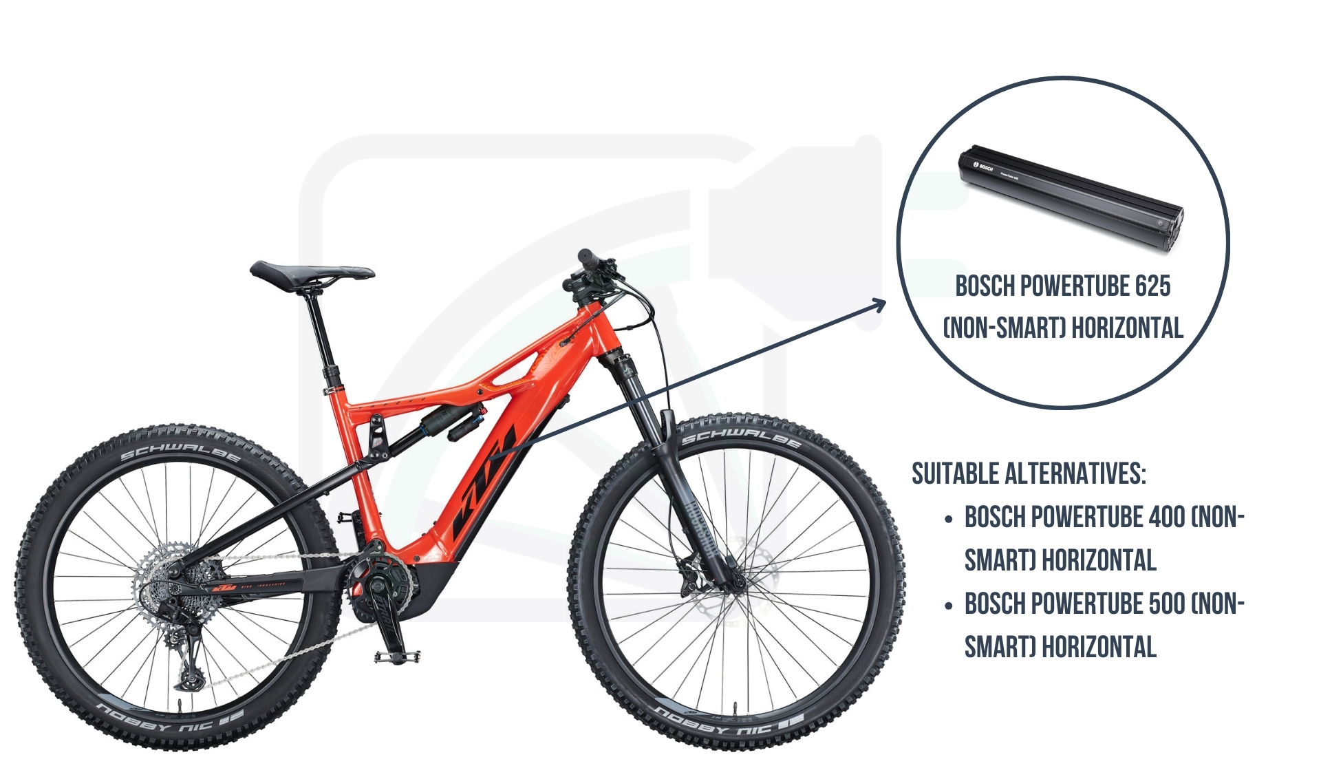 KTM Macina Kapoho 2973 Bosch PowerTube non-SMART