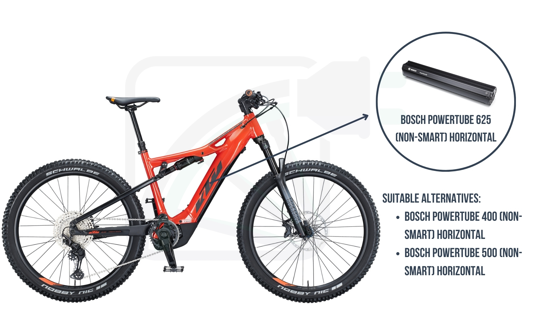 KTM Macina Lycan 271 Bosch PowerTube non-SMART