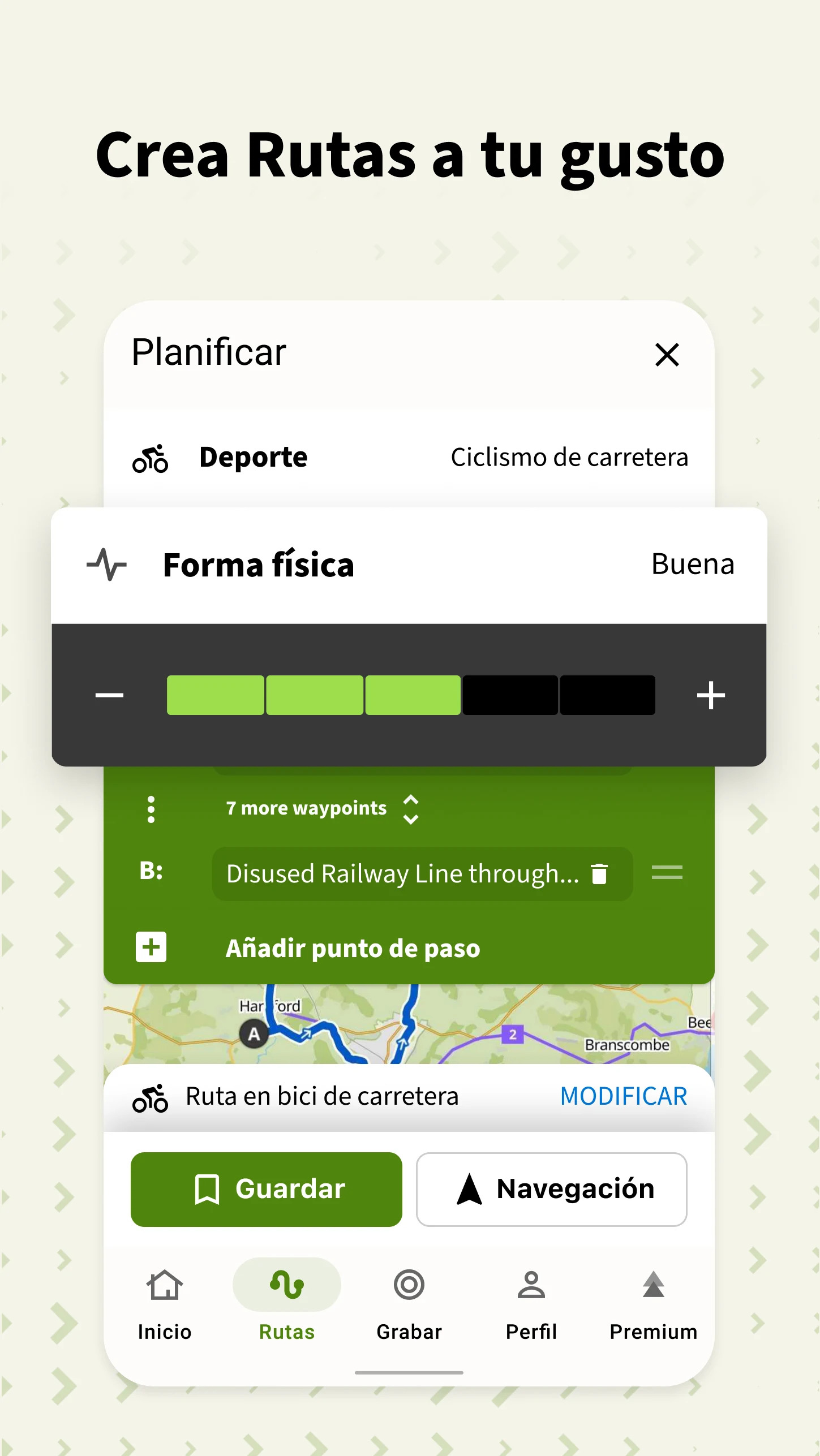 Komoot fitness e-bike app
